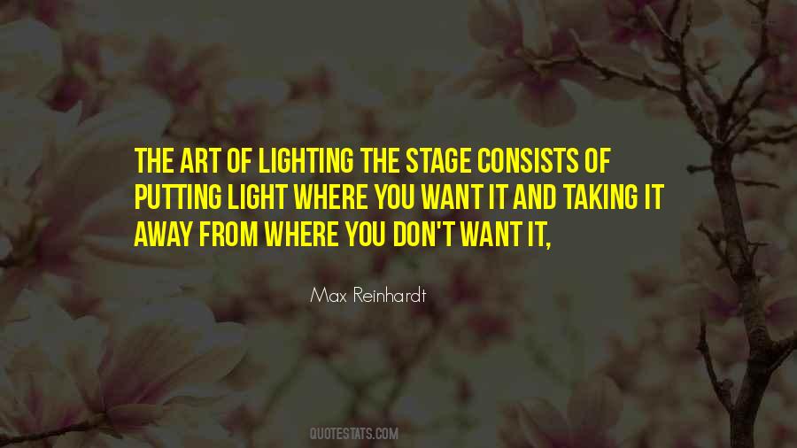 Max Reinhardt Quotes #1818078