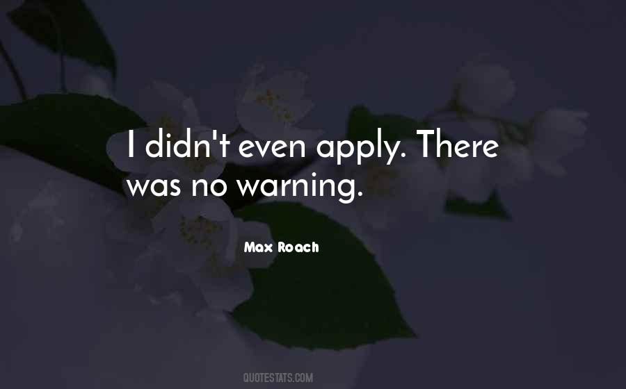 Max Roach Quotes #50701