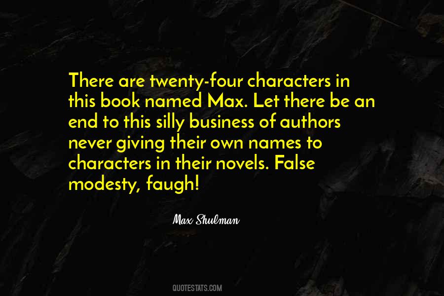 Max Shulman Quotes #1445409