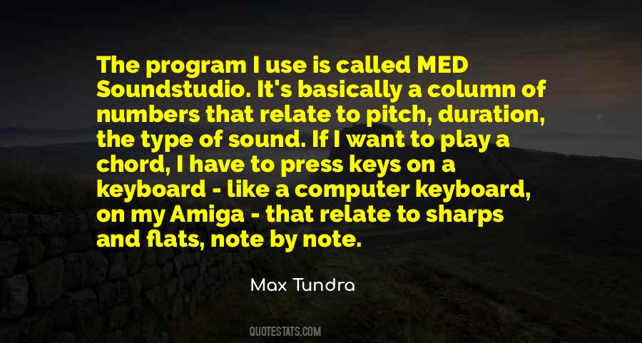 Max Tundra Quotes #932304