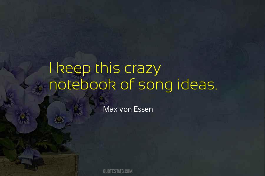 Max Von Essen Quotes #504451
