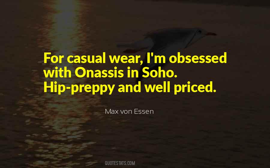 Max Von Essen Quotes #844521