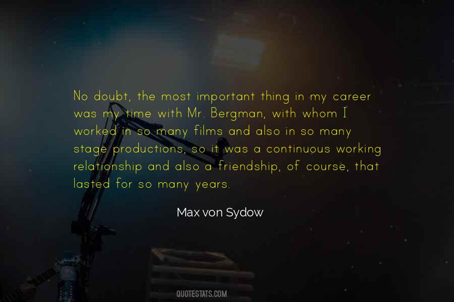 Max Von Sydow Quotes #1418092