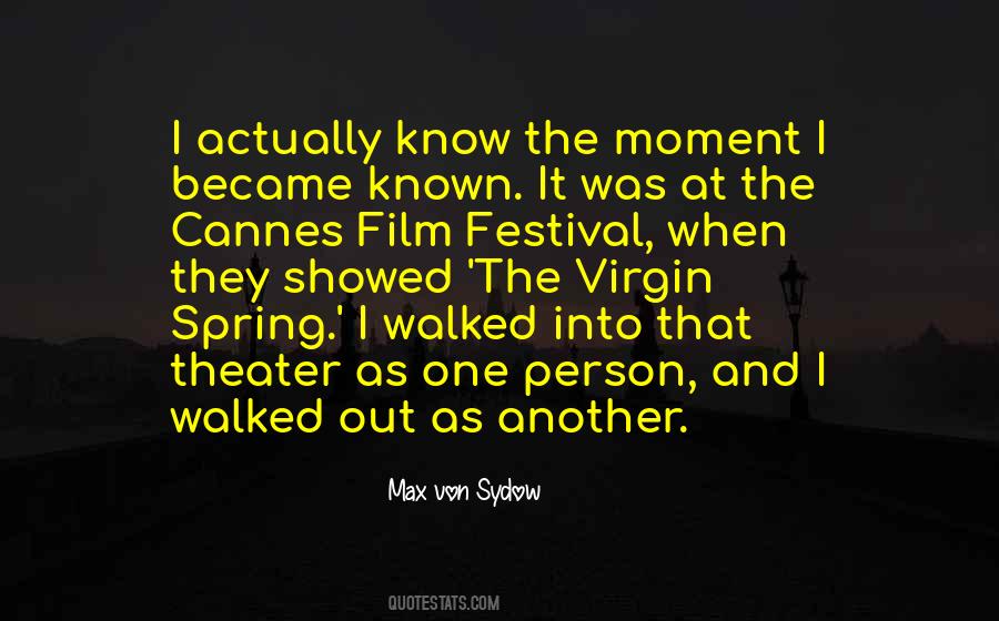 Max Von Sydow Quotes #95170