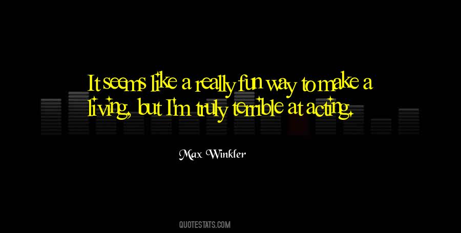 Max Winkler Quotes #1532181
