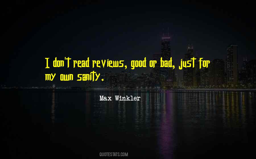 Max Winkler Quotes #1603449