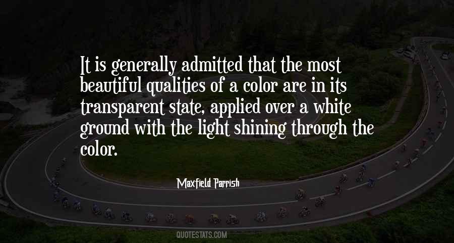 Maxfield Parrish Quotes #347801