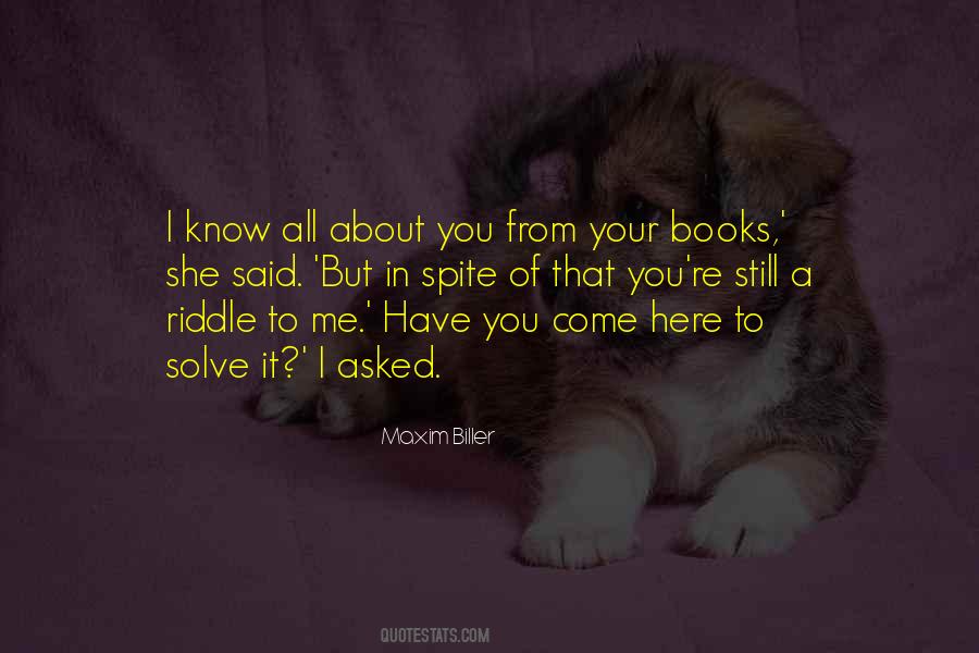Maxim Biller Quotes #1125139 Maxim Biller Quotes #1125139