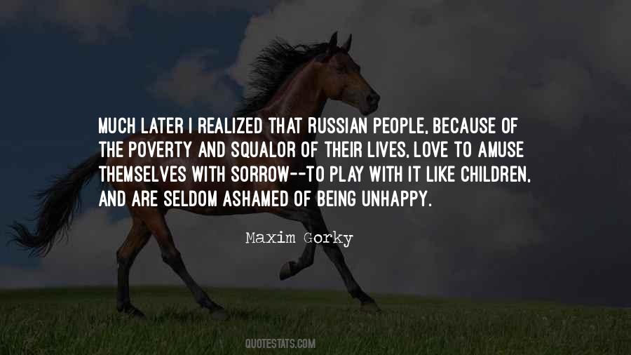 Maxim Gorky Quotes #15527
