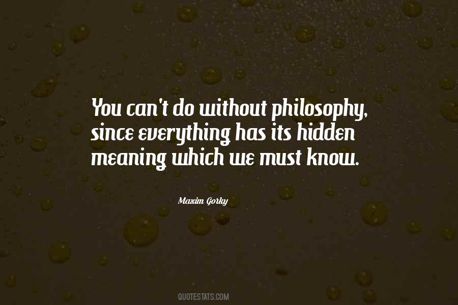 Maxim Gorky Quotes #1875171