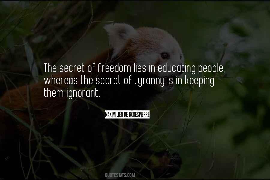 Maximilien De Robespierre Quotes #1254277