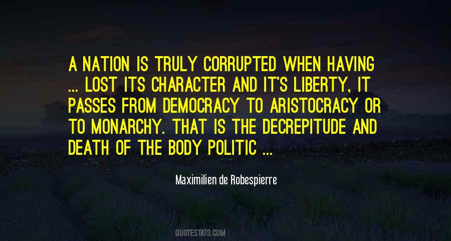 Maximilien De Robespierre Quotes #37348
