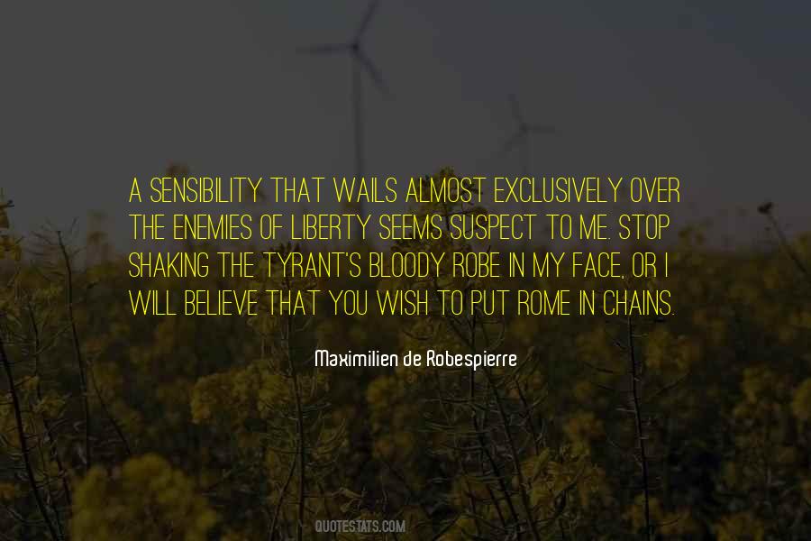 Maximilien De Robespierre Quotes #678176