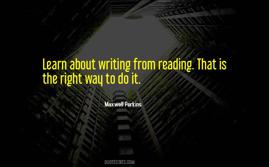 Maxwell Perkins Quotes #1131740