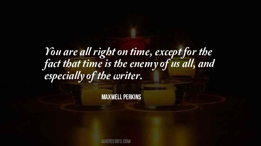 Maxwell Perkins Quotes #1378641