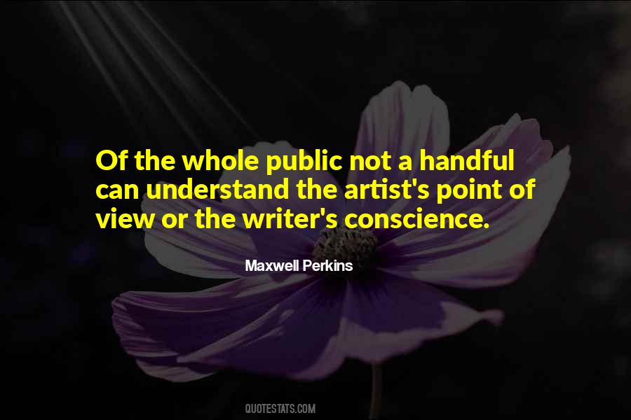 Maxwell Perkins Quotes #1462378