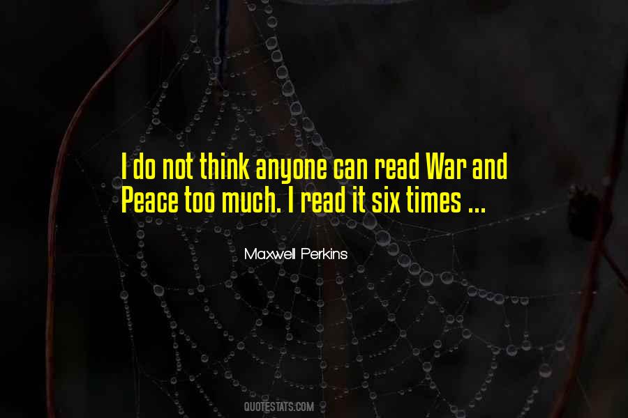 Maxwell Perkins Quotes #490948