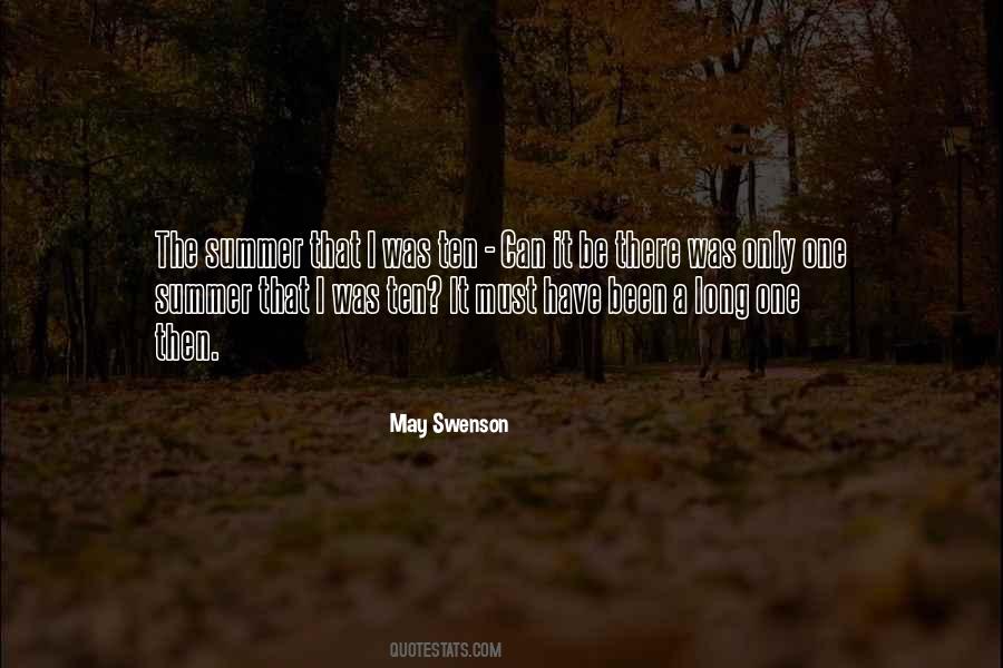 May Swenson Quotes #1276962