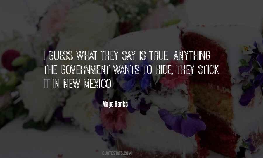 Maya Banks Quotes #159950