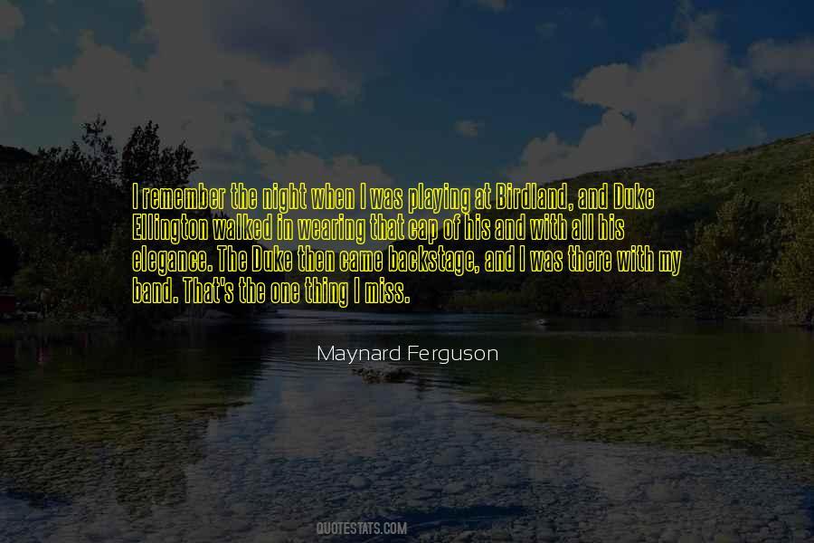 Maynard Ferguson Quotes #1126972