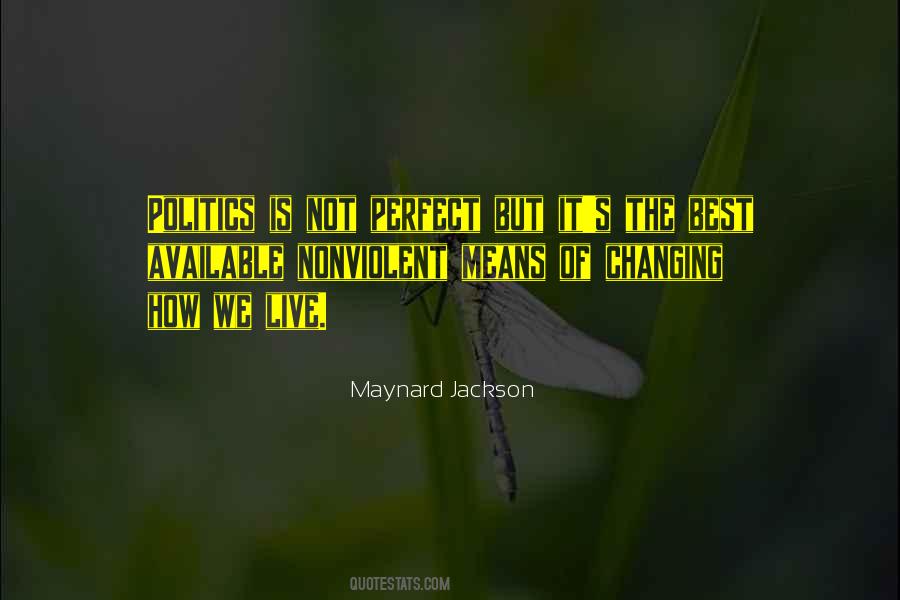 Maynard Jackson Quotes #1498668