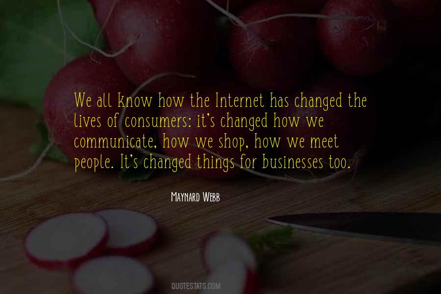 Maynard Webb Quotes #1655328