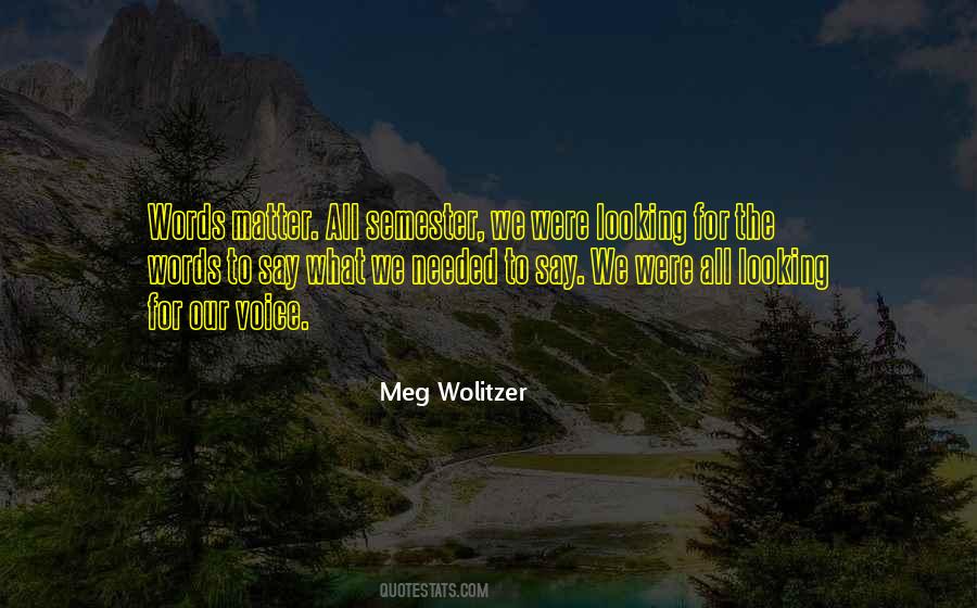 Meg Wolitzer Quotes #1547215