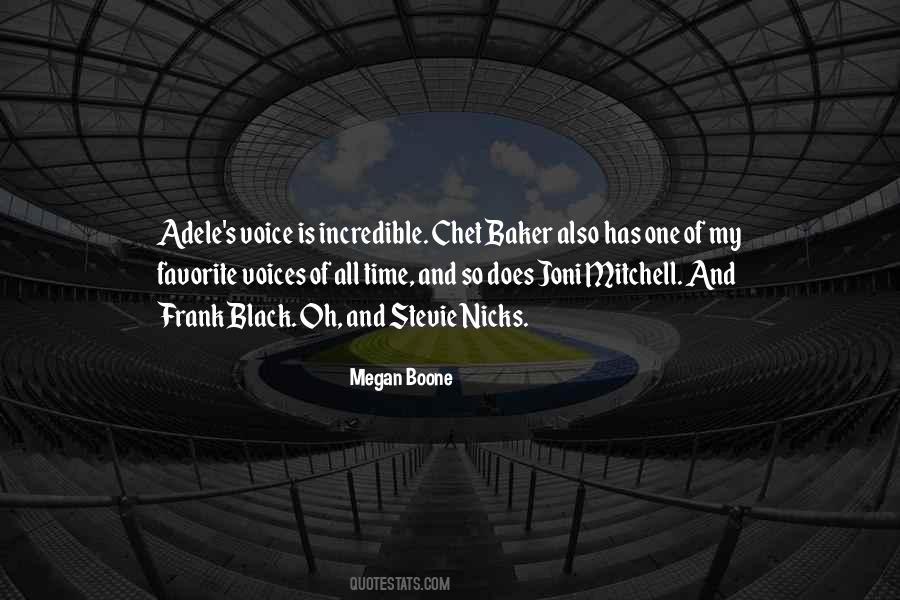 Megan Boone Quotes #352642