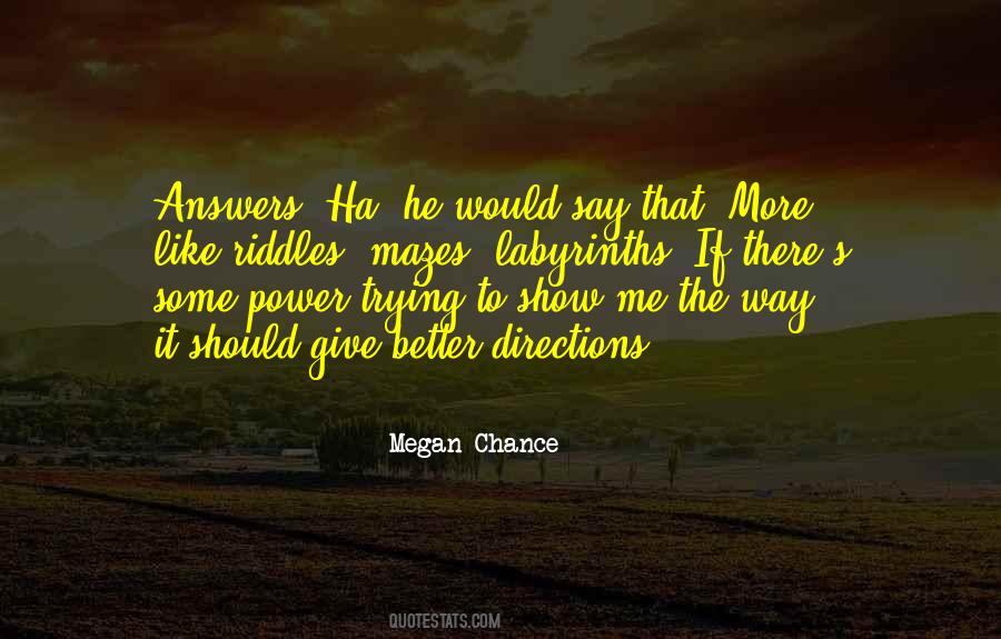 Megan Chance Quotes #1089716