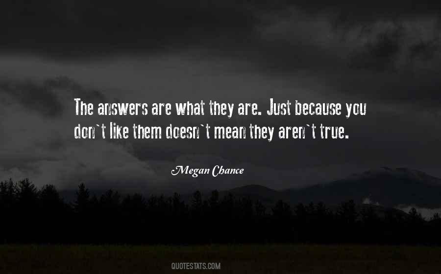 Megan Chance Quotes #936875