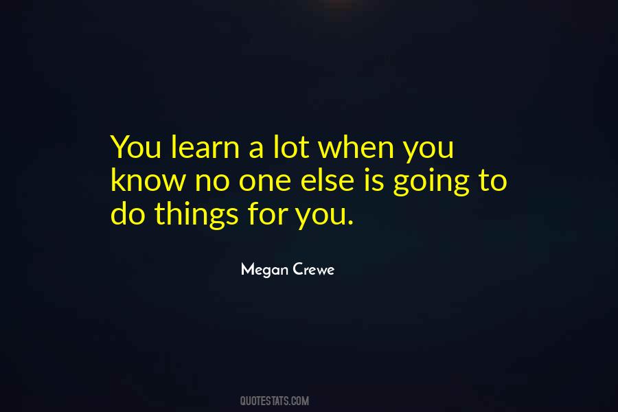 Megan Crewe Quotes #212860
