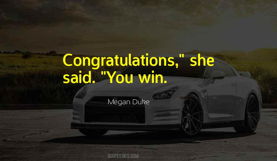 Megan Duke Quotes #860678