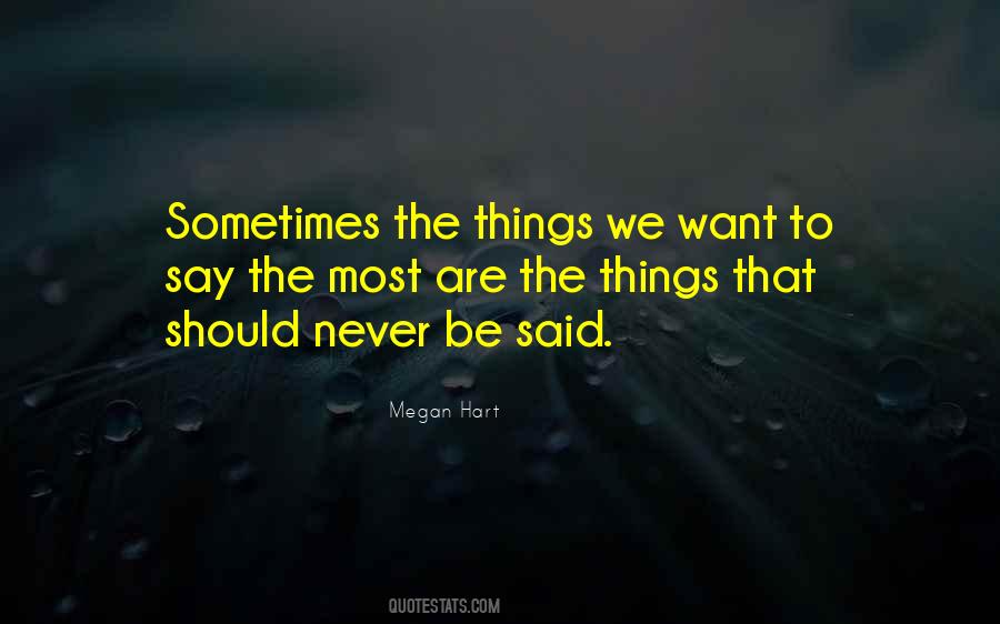 Megan Hart Quotes #50274