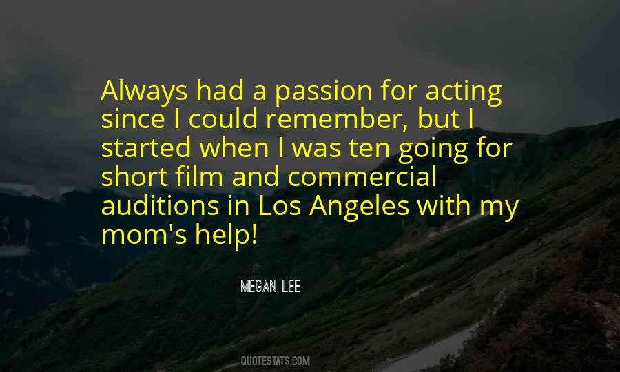 Megan Lee Quotes #863097