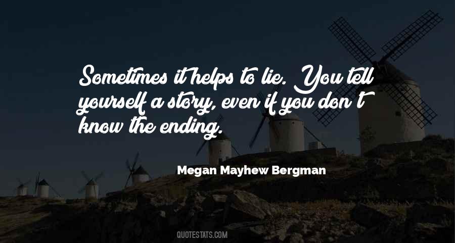 Megan Mayhew Bergman Quotes #1400775