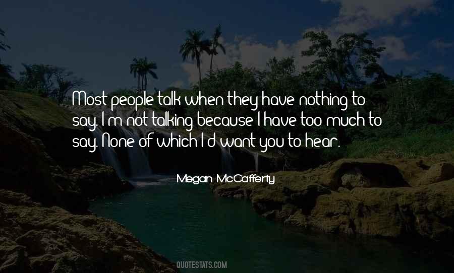 Megan McCafferty Quotes #679369