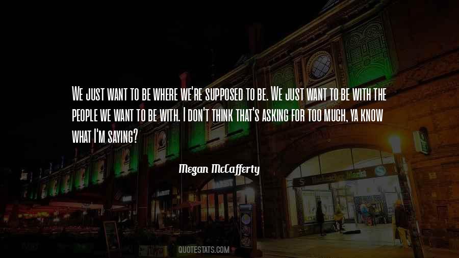 Megan McCafferty Quotes #748125