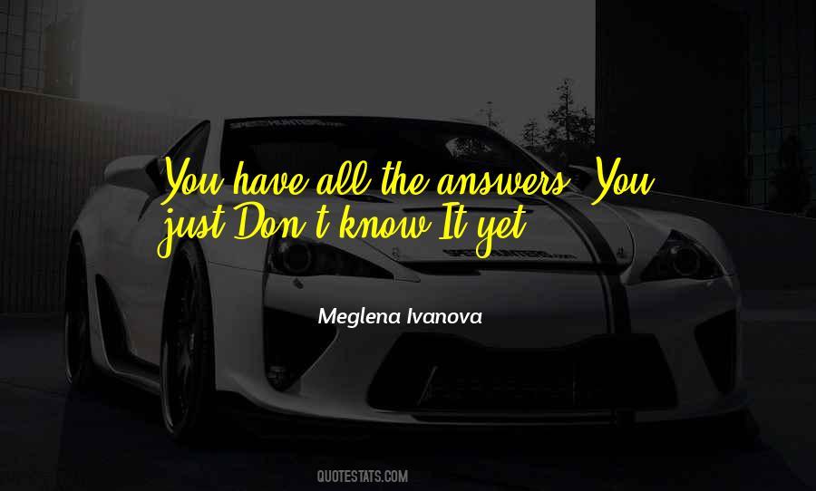 Meglena Ivanova Quotes #510189