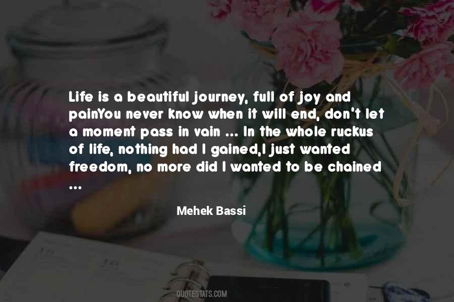Mehek Bassi Quotes #108522