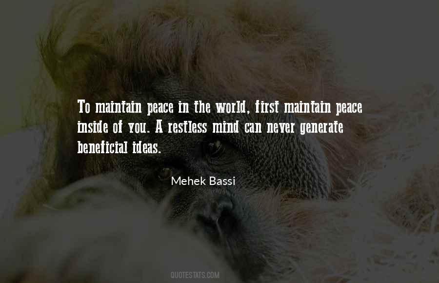 Mehek Bassi Quotes #1721170