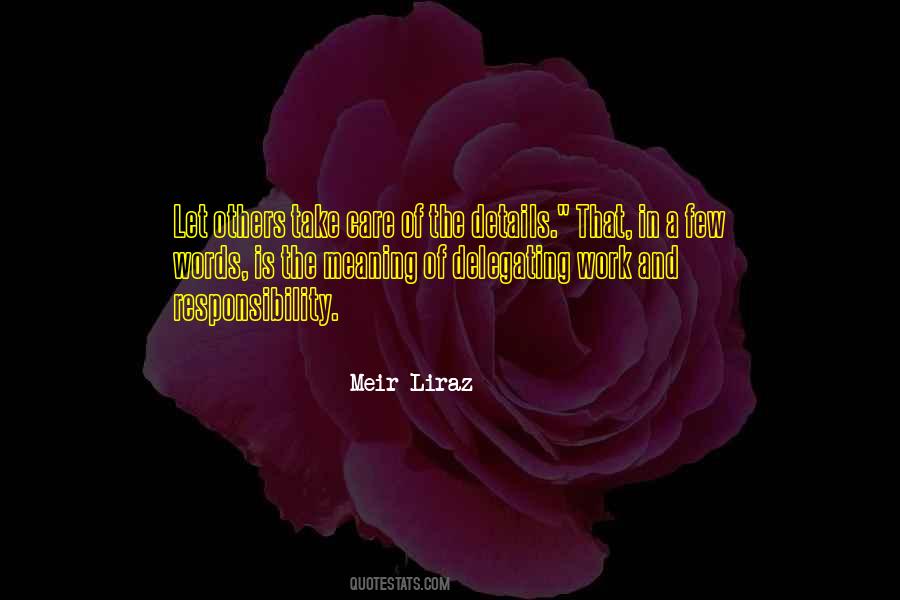 Meir Liraz Quotes #1249810