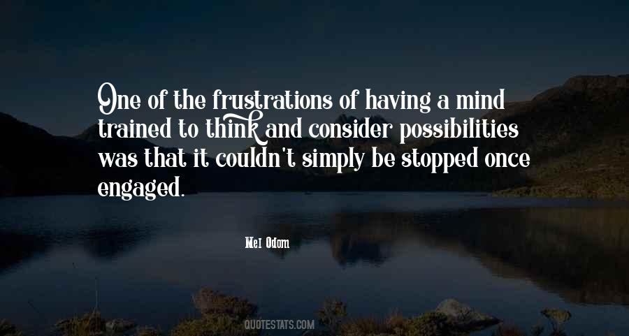 Mel Odom Quotes #1289928