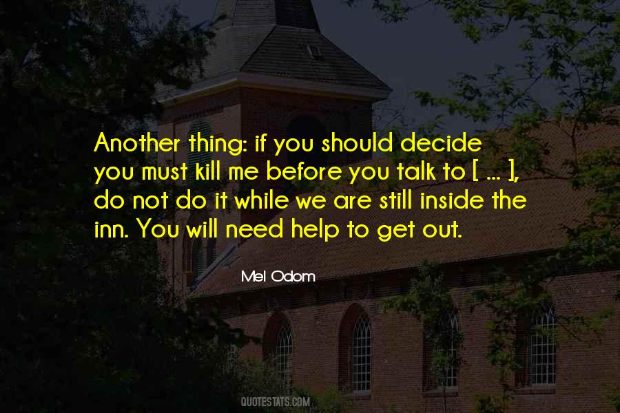 Mel Odom Quotes #130797