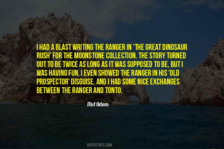 Mel Odom Quotes #1515291