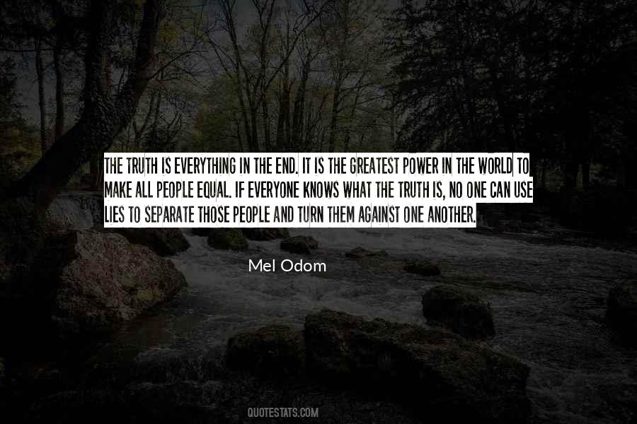 Mel Odom Quotes #1733406