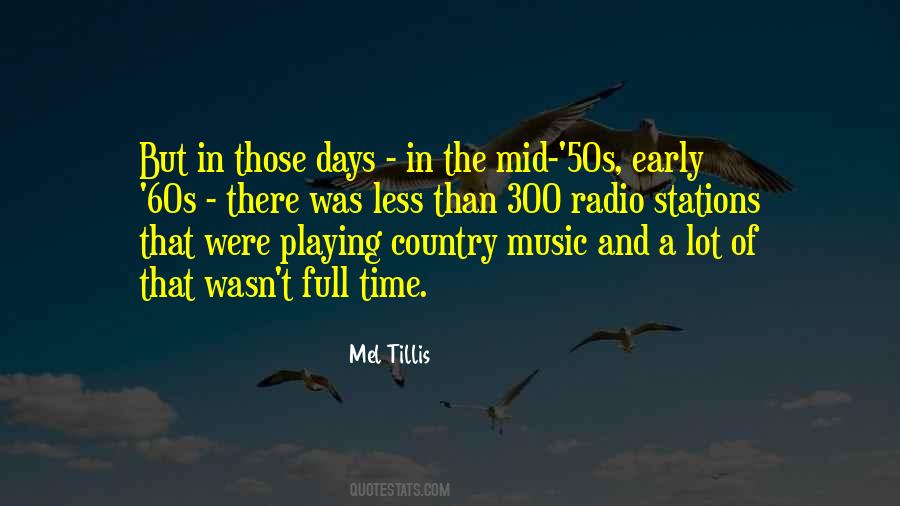 Mel Tillis Quotes #715694