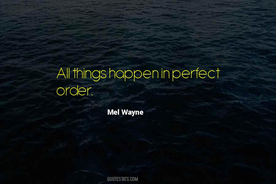 Mel Wayne Quotes #51674