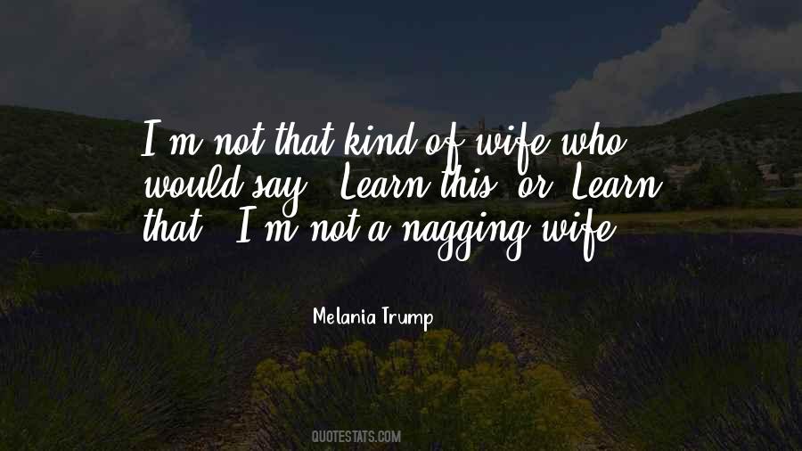 Melania Trump Quotes #1024487