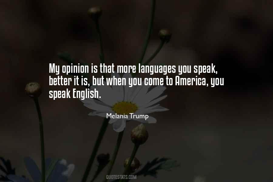 Melania Trump Quotes #534687