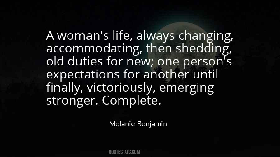 Melanie Benjamin Quotes #1262595